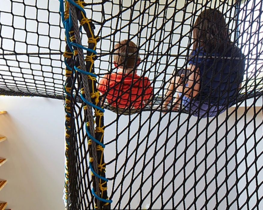 Высокая прочность защитная сетка для пола Лофт специальный гамак для с