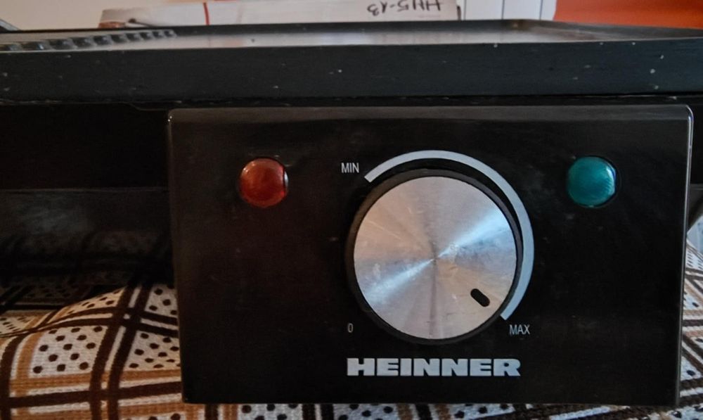 Силен, здрав, електрически грил скара Heinner 2000W