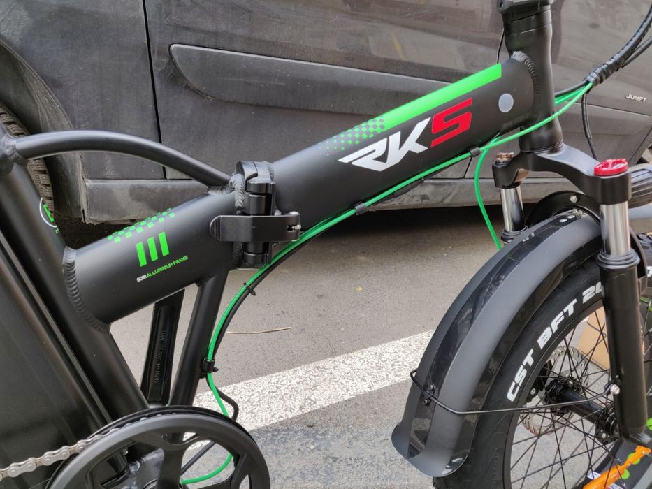 Bicicleta Electrica Pliabila Deluxe RKS-III 2025, Fat Bike Electric NO