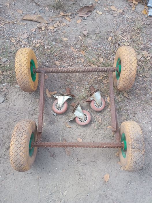 Колеса для тележки бу