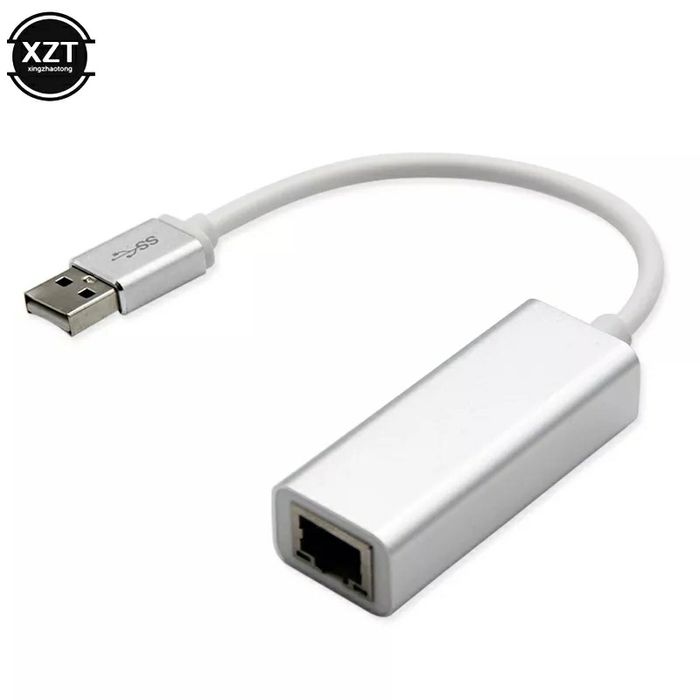 Переходник USB на LAN, Корпус металл. Фирменный. Алматы.