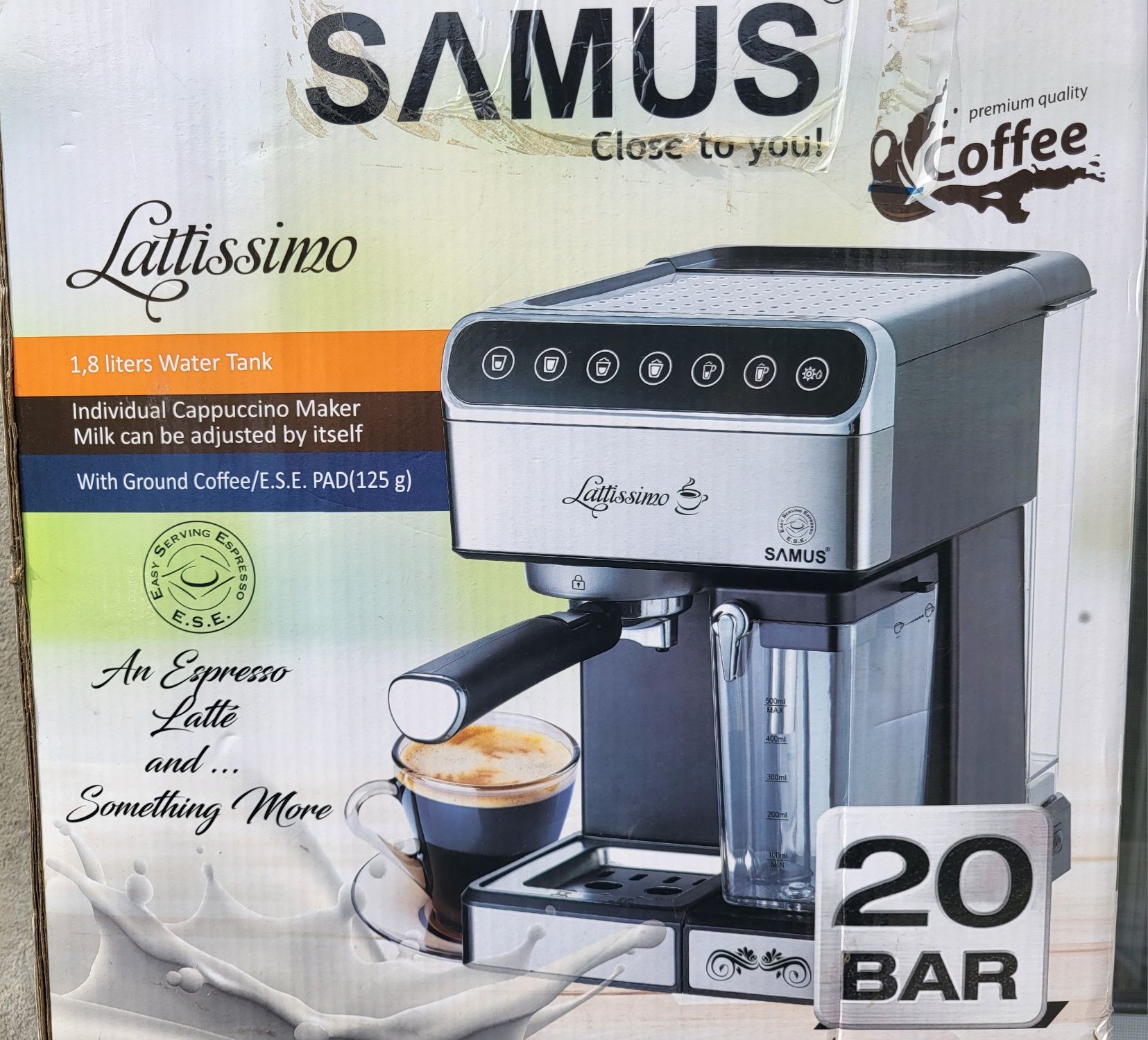 Espressor manual Samus Lattissimo