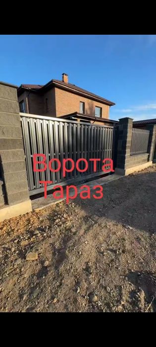 Хайтек евро штакет! По краска варота, эвро забор, крыша т.д. Делаем ев