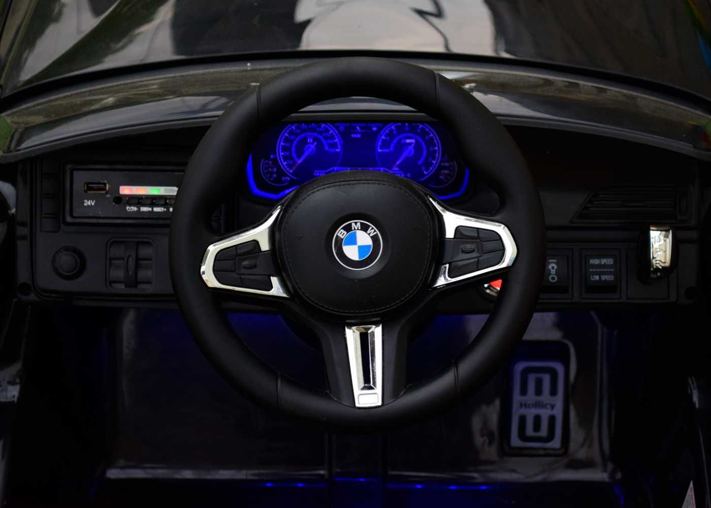 Masinuta electrica Bmw M5 Competition, 12V, 90W, 12V 14Ah neagra