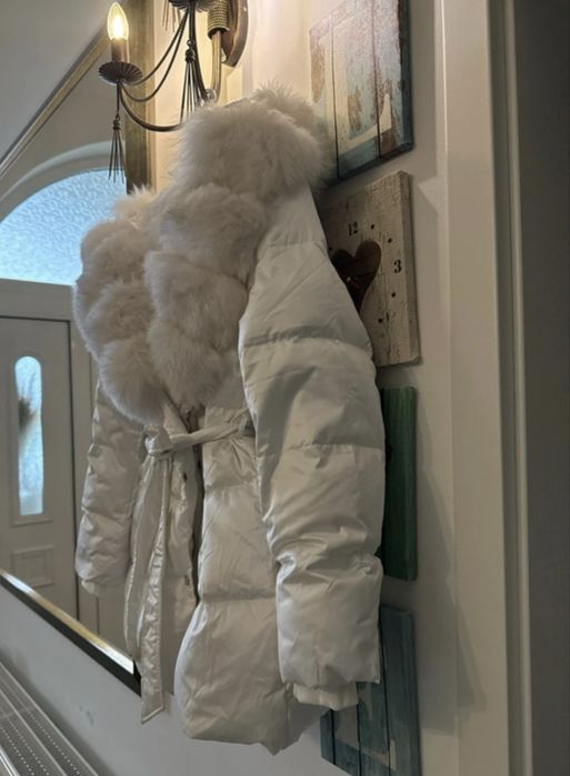 Jacheta puf gasca 100% S-M noua