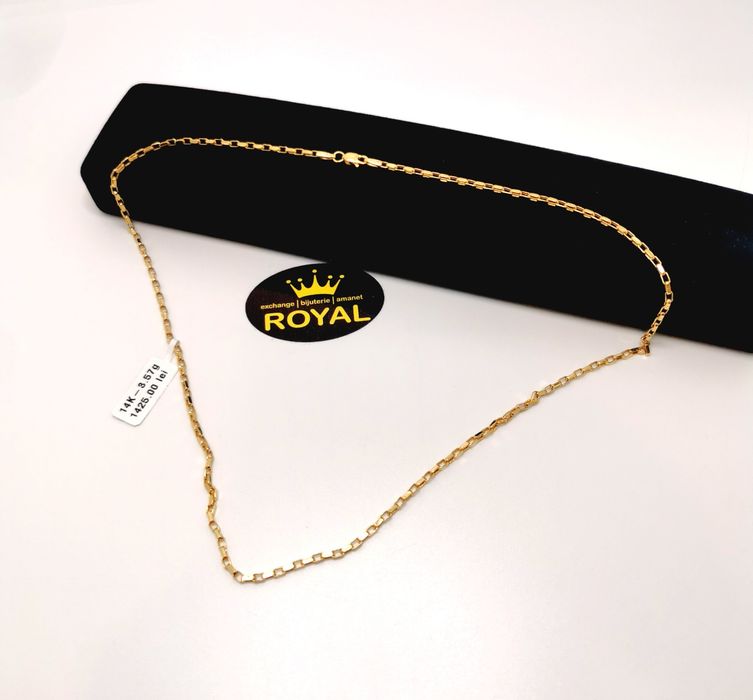 Bijuteria Royal lant din aur 14k 3.57 gr