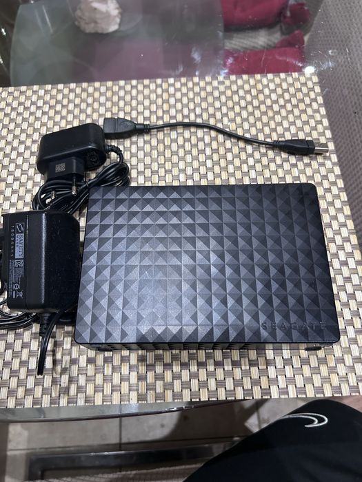 Carcasă externă HDD 3.5” cu alimentator și cablu USB – completă