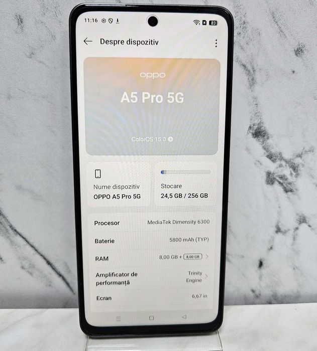 Oppo A5 Pro 256 GB Zeus Amanet 64965