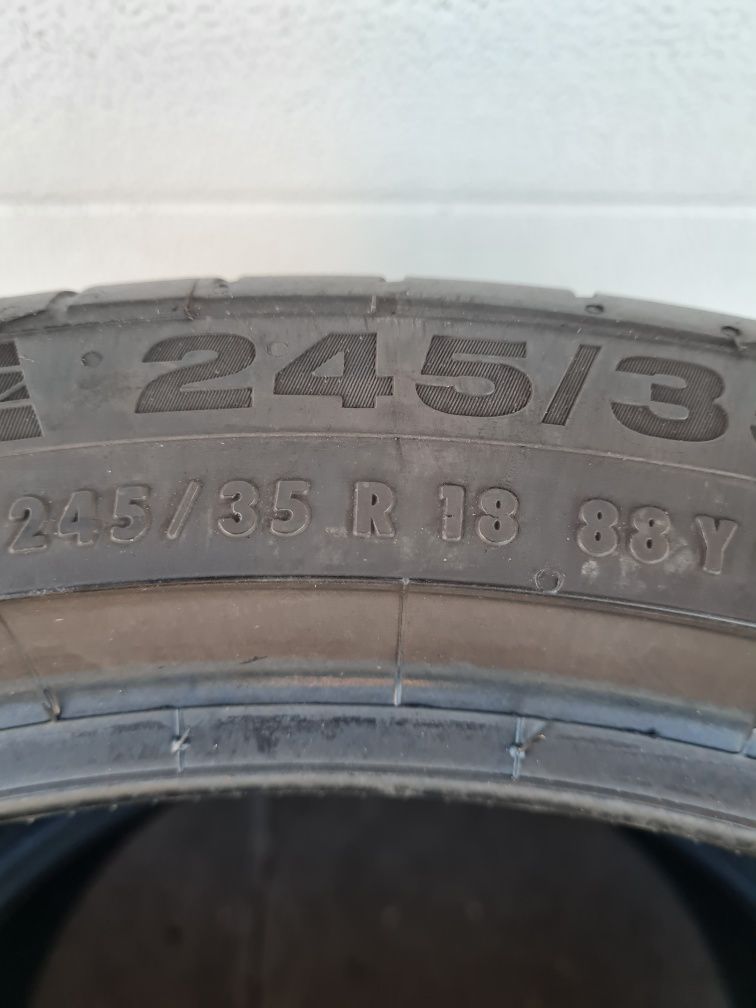 Летни гуми 2 броя CONTINENTAL ContiSportContact5 245 35 R18 дот 3117