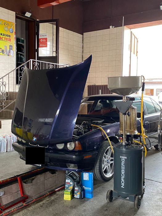 Замена масла в двигателе