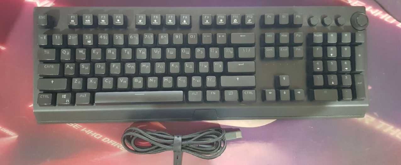 Игровая премиум класс механическая клавивтура Razer