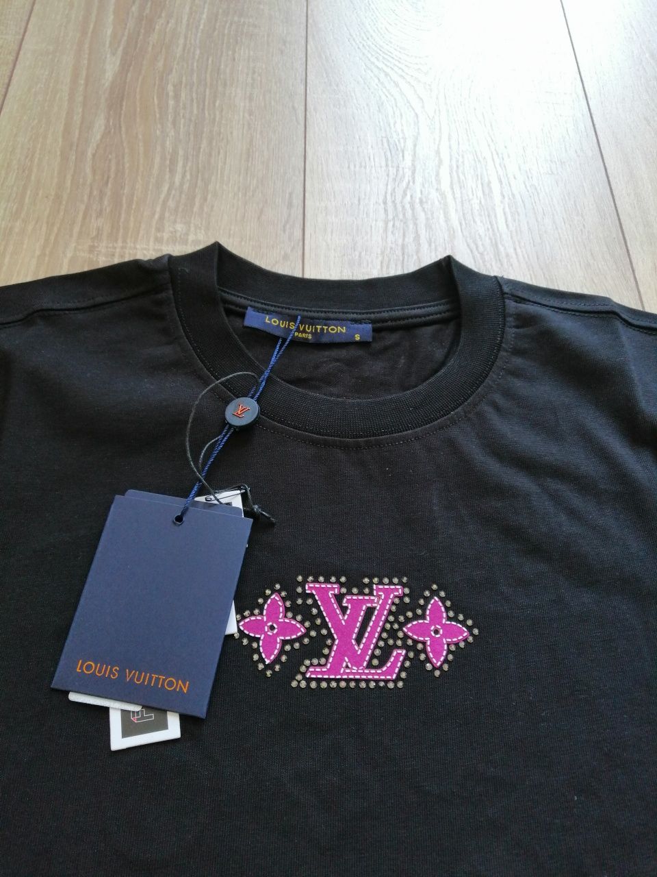 Louis vuitton мъжка тениска в черен цвят S M  XL XXL