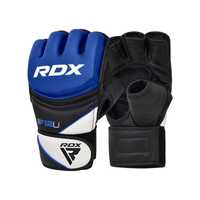 ММА Ръкавици RDX Training MMA Gloves Blue, Ръкавици за Бойни Спортове