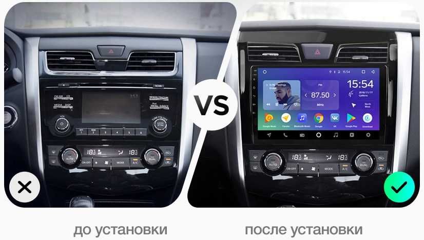 Штатная магнитола АНДРОЙД NISSAN TEANA 2013 Ниссан теана