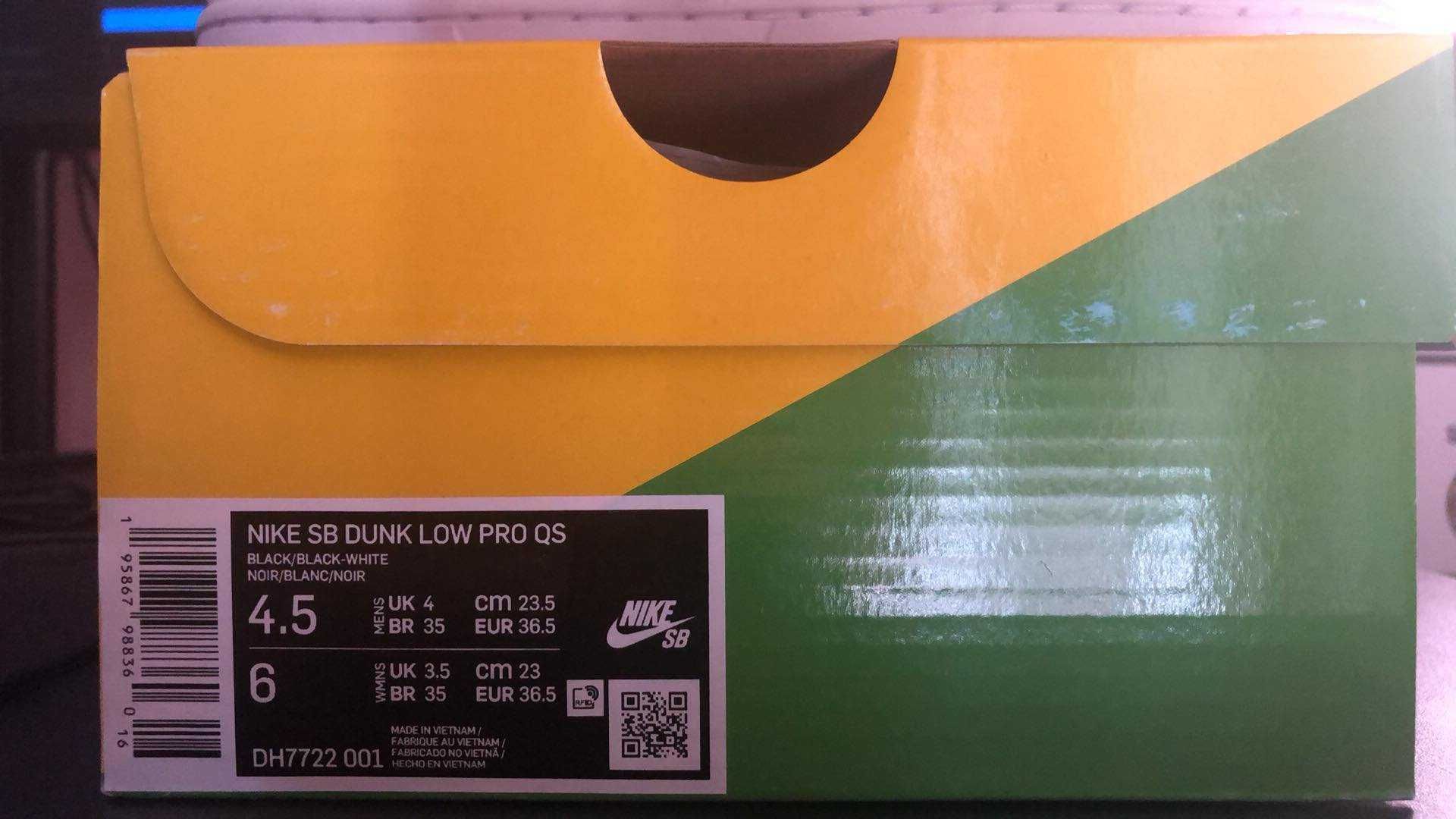 Nike SB x Polaroid Dunk Low EU 36.5 US 4.5