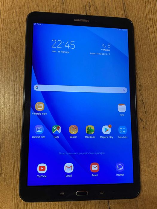 Tab Samsung A6 10,2  Wifi si 4G + Husa Tip Carte