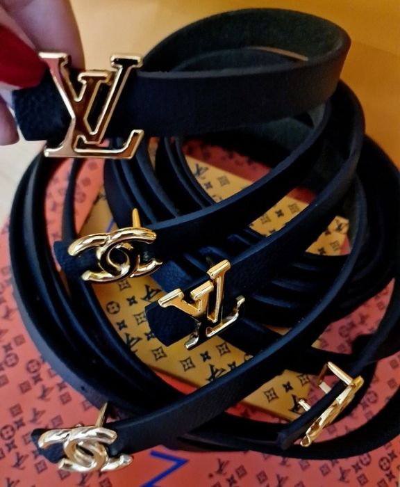 Curele inguste talie,logo metalic auriu, new models