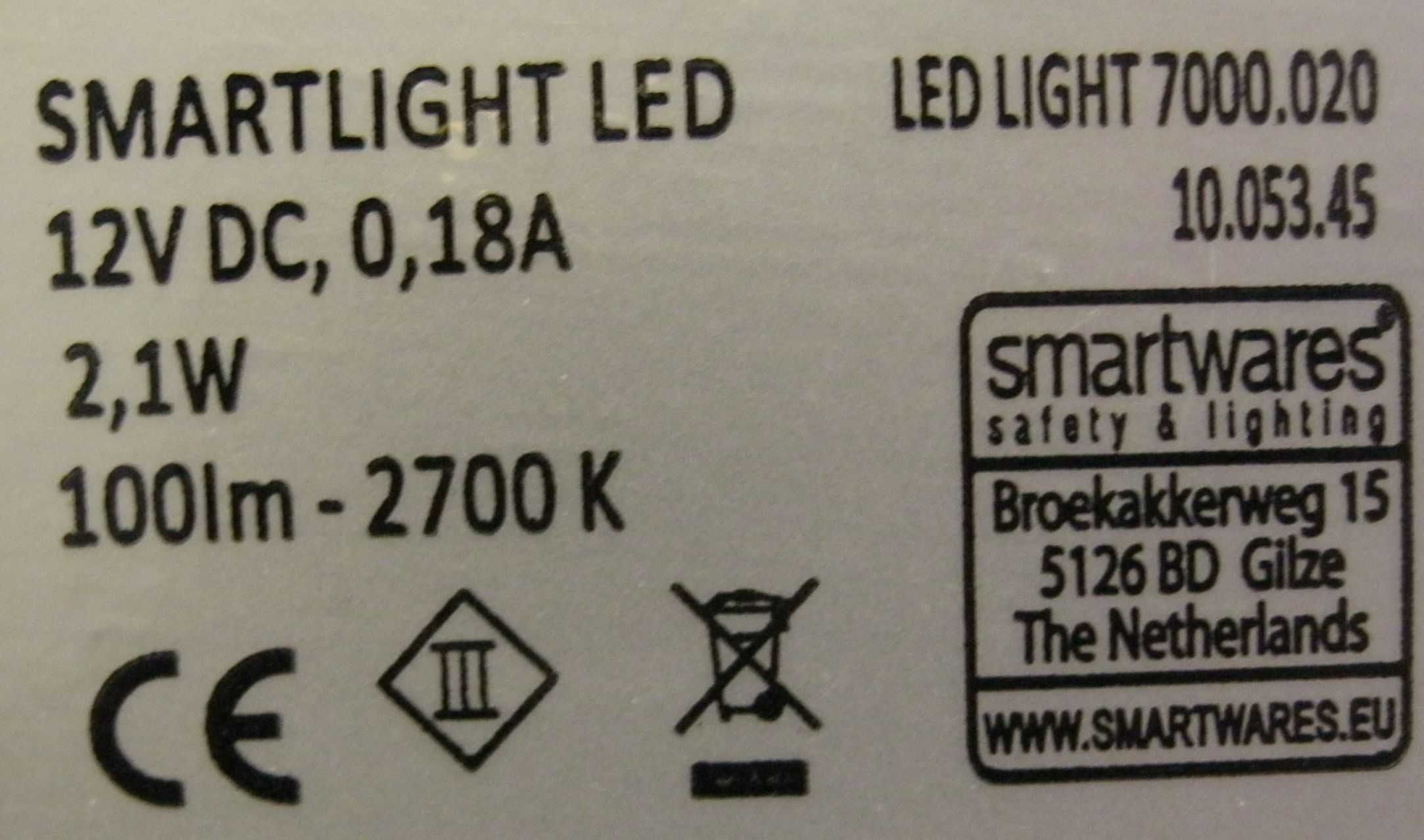 Lampa LED cu senzor