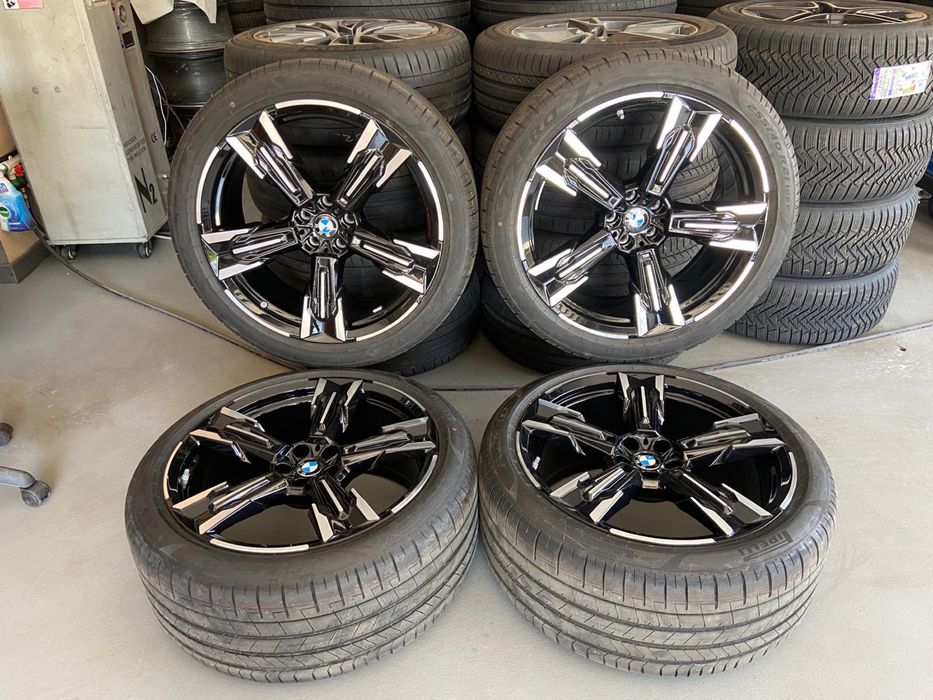 Jante Originale BMW M packet R21 Seria7 G70 echipate vara noi