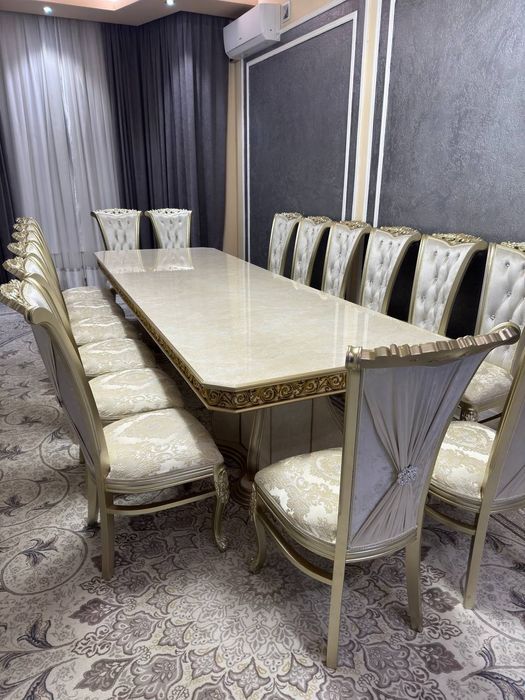 Гостевой стол + 16 стульев (Премиум)
