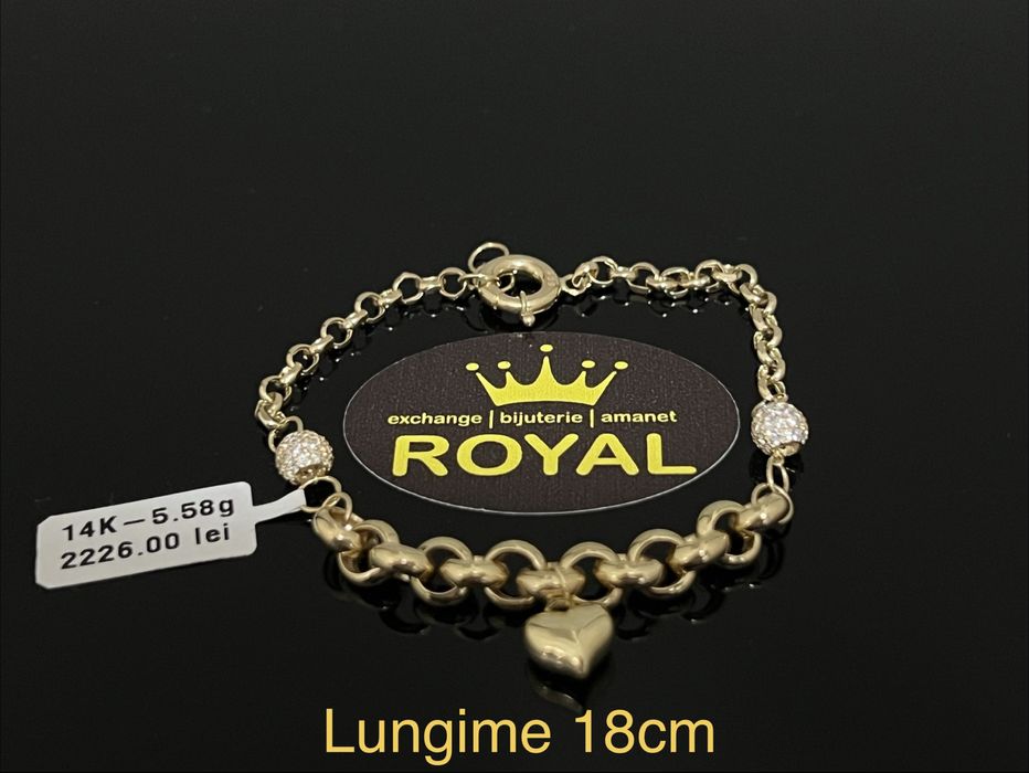 Bijuteria Royal CB : Bratara dama aur 14k 5,58gr