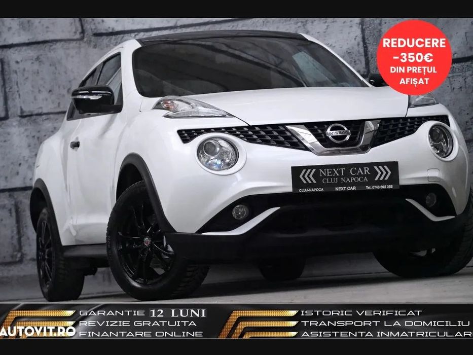 Nissan Juke GARANTIE 12 LUNI*RATE*DISTRIBUTIE*Tekna*Trapa*4 Camere*Led*Incalzire