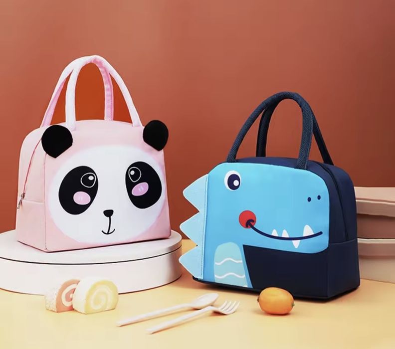 Детска термо чанта синьо динозавърче НОВА