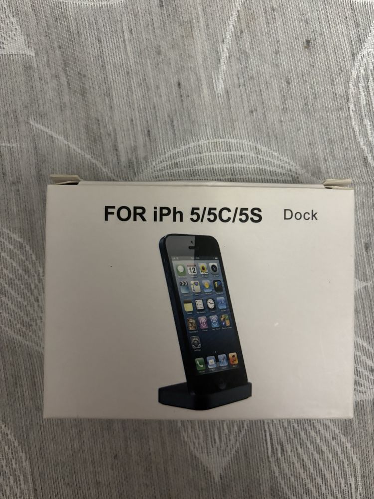 Vand dock incarcare Iphone 5, 5C, 5S, nou, in cutie