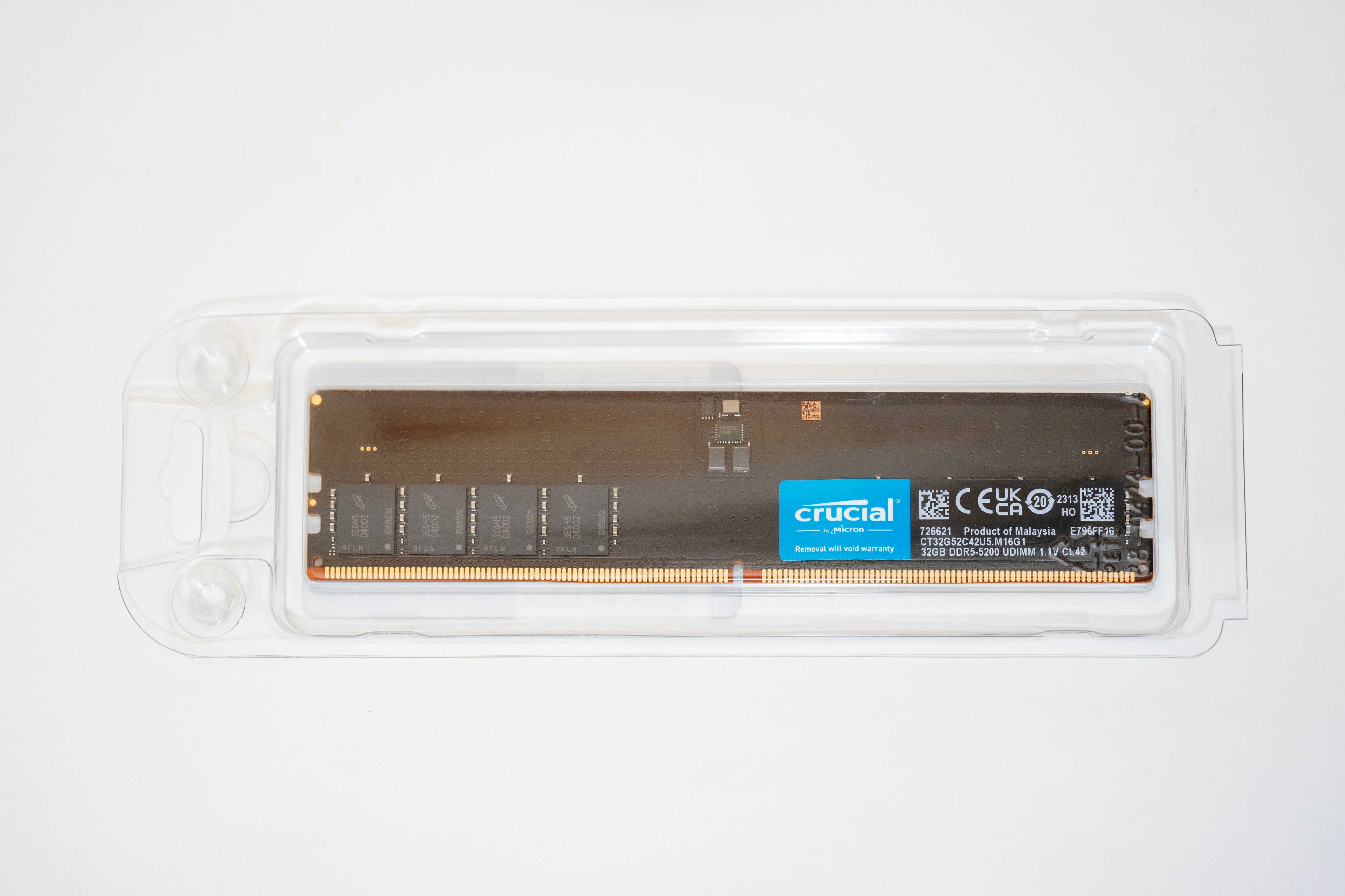 RAM памет - Crucial 32GB DDR5 5200MHz