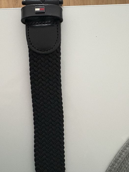 Curea Tommy Hilfiger textil impletit masura 105