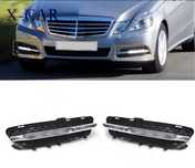Set Grile Grila Lumini De Zi DRL Chrome Mercedes E Class W212 2009-13
