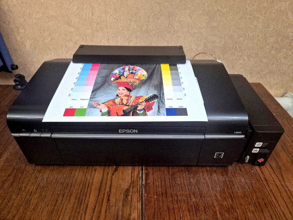 Цветной принтер Epson L800