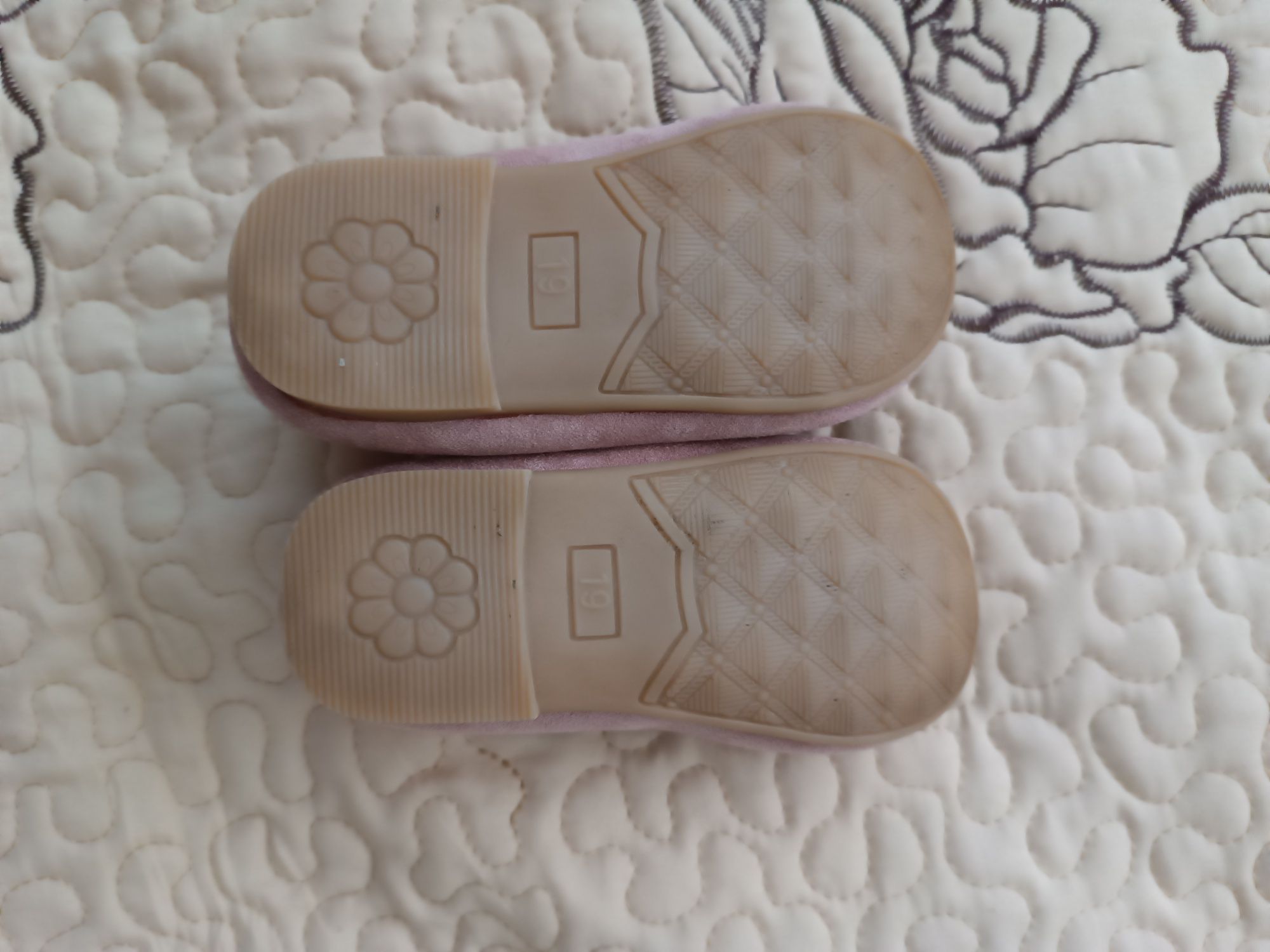 Pantofi fetita roz pudra