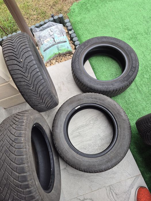 Vând cauciucuri 185/65/15 M+S 2și2 imp Germania