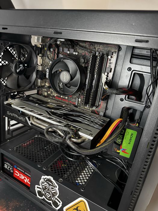 Calculator Gaming Ryzen 5 2600, RX 580-8GB/ 16 Gb RAM - 3200MHz