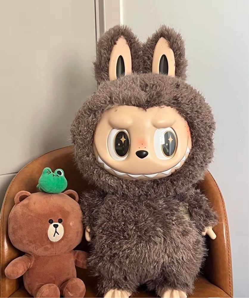 Голямо Лабубу Labubu Zimomo 40cm Limited Edition The Monsters Pop Mart