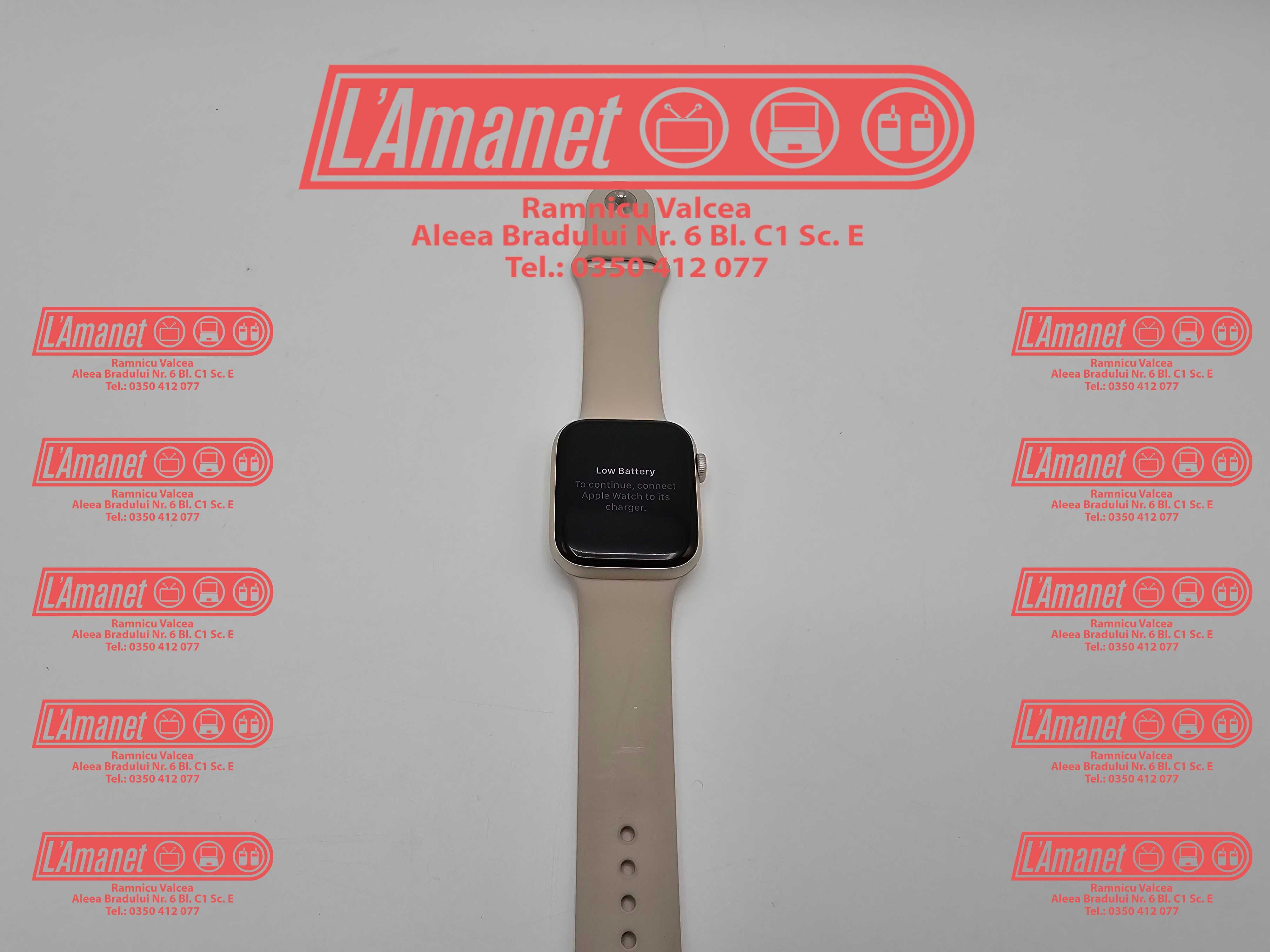 SmartWatch Apple Watch SE Gen 2 2022 Silver 44mm LTE Stare Buna