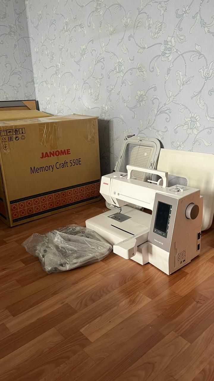janome memory craft 550e
