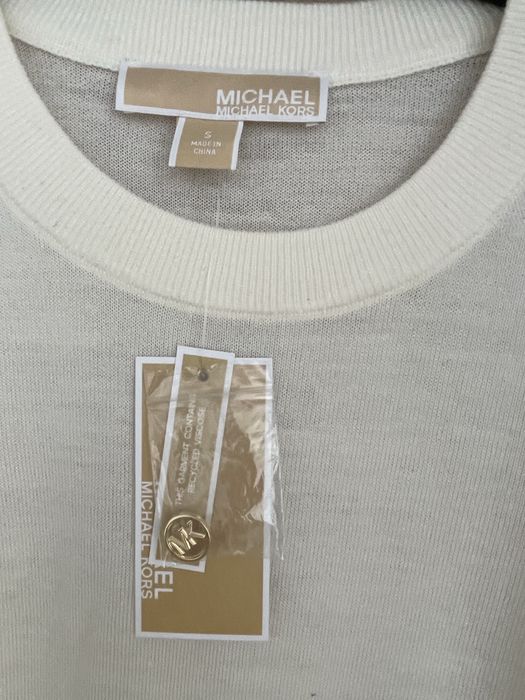 Michael Kors фин пуловер, мерино