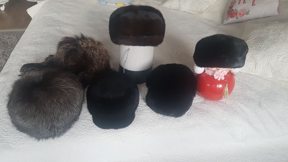 Продам шапки норковые шапки мужские и женские