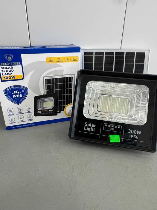 Proiector solar puternic JORTAN® de 300W, 252 LED-uri