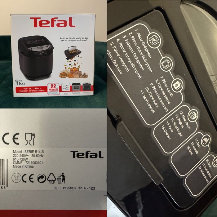 Masina de facut paine Tefal