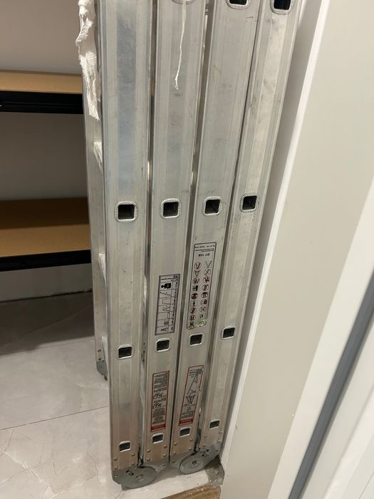 Алуминиева висока стълба