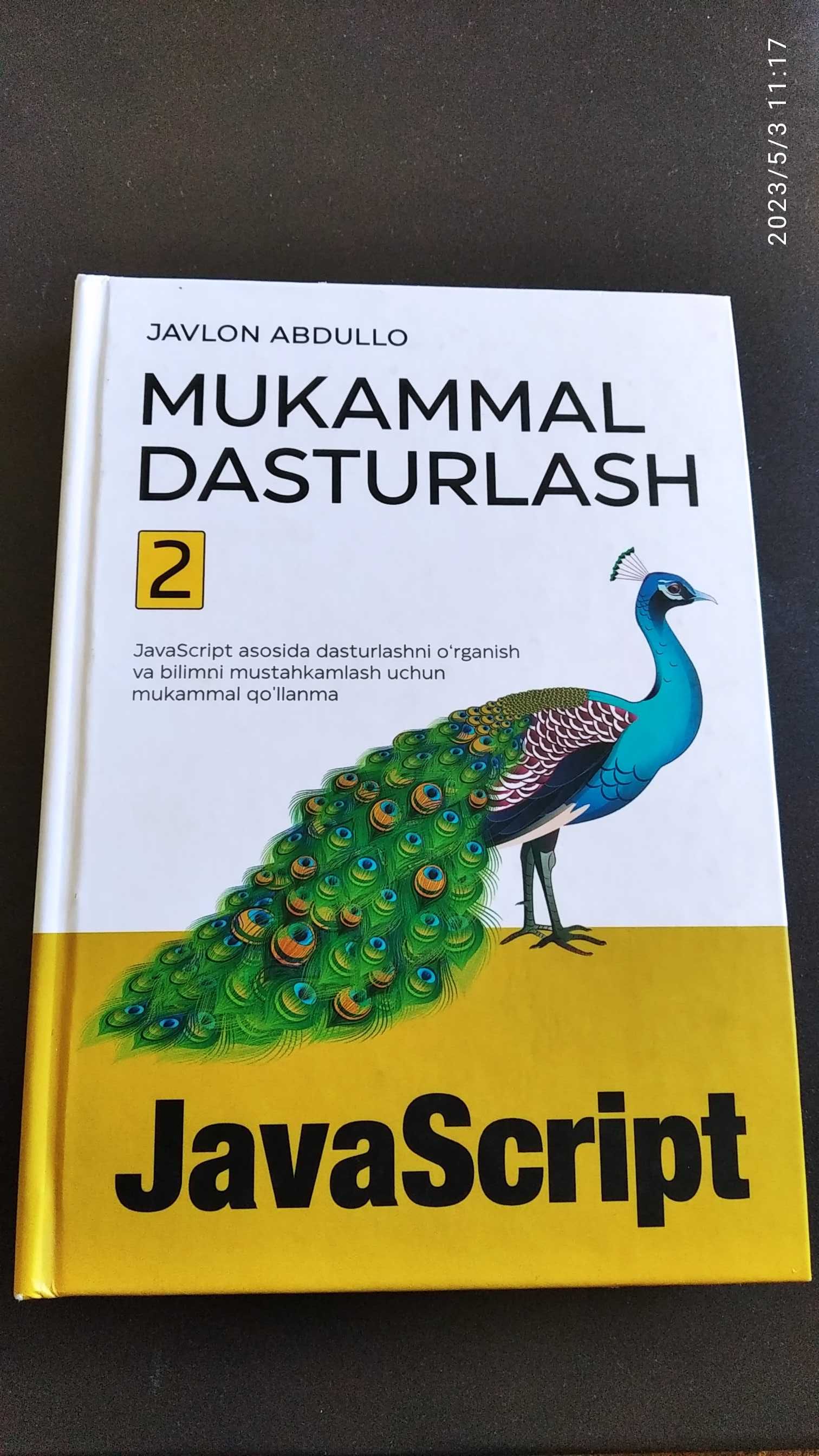 Mukammal dasturlash 2 (Javascript) kitobi , yangi