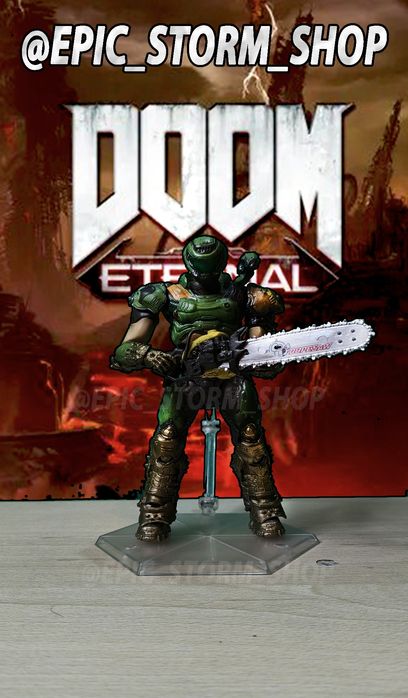 Doom Eternal фигурка Doom slayer