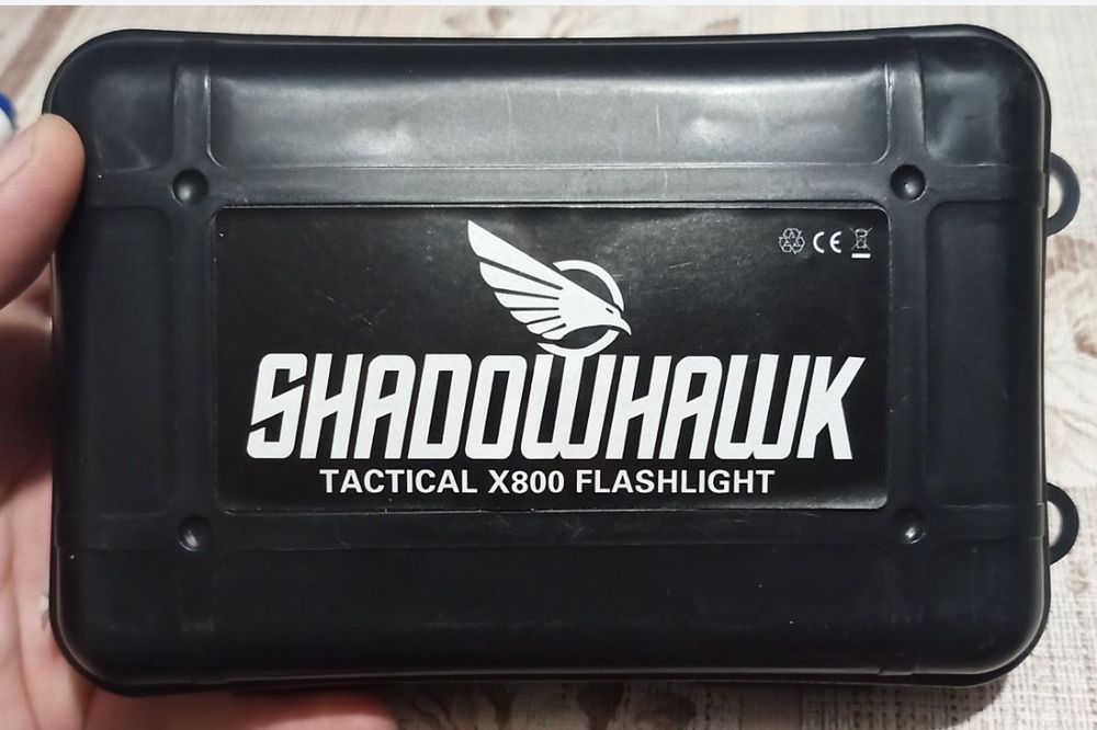Lanterna Tactica LED Shadowhawk x800 450.000 Lumeni, Reincarcabila, Ex