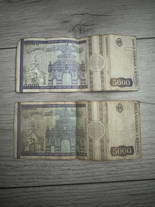Bancnota veche 5000 lei