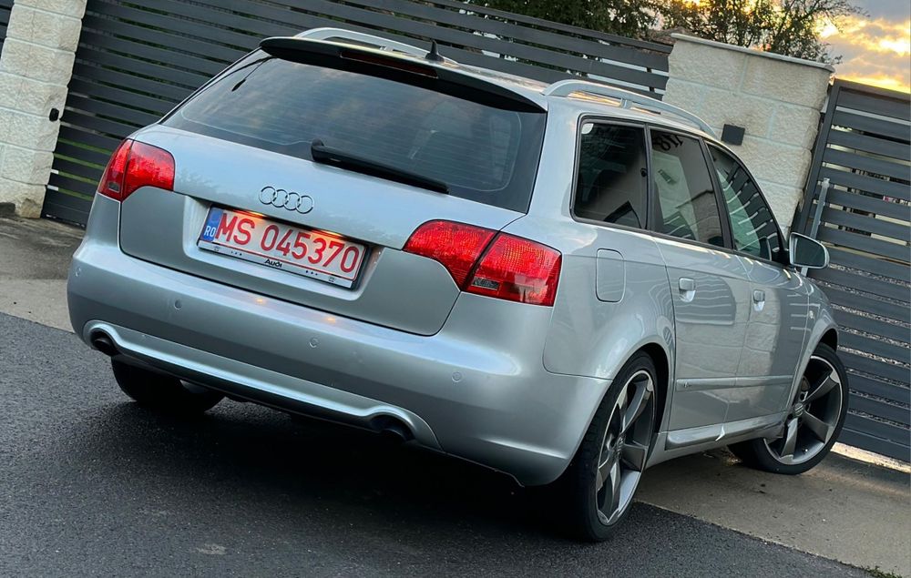 Audi A4 S-line plus, 170cp, navigatie, jante Rotor