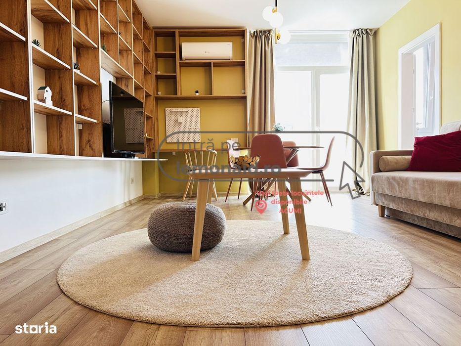 Apartament cu o cameră de închiriat | Vivalia | Parcare subterană | Cl