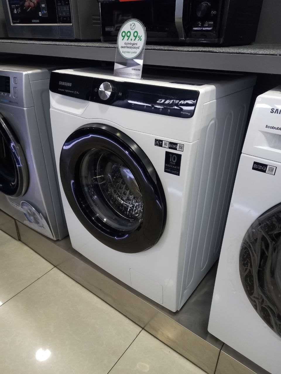 Стиральная машина Samsung  8 кг WW80AG6S28AELD